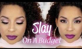 Slay On A Budget | 100% Drugstore Valentine's Day Look | Beginner Friendly | BeautybyLee