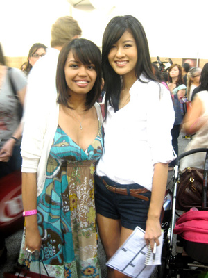 With the lovely Xteeener at IMATS 2010! 