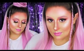 EASY FAIRY HALLOWEEN MAKEUP TUTORIAL | Pink Fairy Makeup