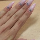 my homemade stiletto nails