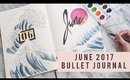 PLAN WITH ME | June 2017 Bullet Journal | ANN LE
