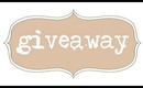 My 1st GIVEAWAY!