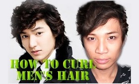 How To: Curl Men's Hair