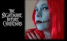 SALLY FROM NIGHTMARE BEFORE CHRISTMAS MAKE UP TUTORIAL