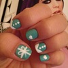Tiffany Inspired Nail Art