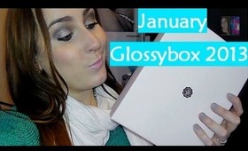 January Glossybox 2013 Unboxing