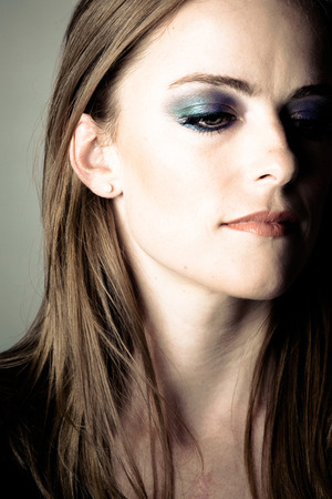 Jewel-toned smoky eye, inspired from Roberto Cavalli Fall Runway 2012