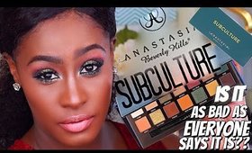 THE TRUTH... ANASTASIA SUBCULTURE EYESHADOW PALETTE, IS IT REALLY THAT BAD?? | Shlinda1