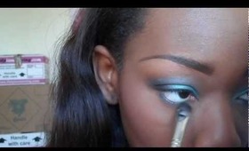 Blue Had me At Hello- Blue Eyeshadow look!!