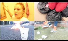 PACKING, ROAST CHICKEN & BURNING THINGS IN ALLEY WAYS | LoveFromDanica