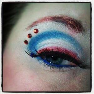 My captain america/fouth of july look!