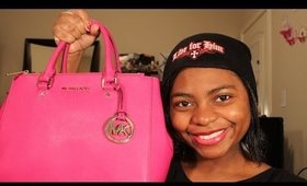 What's In My Michael Kors Dressy/Sutton Tote + Review