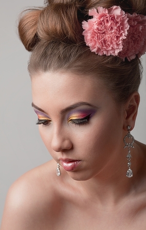 One of my recent makeup's for photo shoot :)
Photo by Andrzej Orłowski