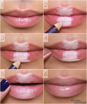 how to make your lips look fuller