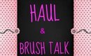 BEAUTY HAUL & COSMETIC BRUSH TALK