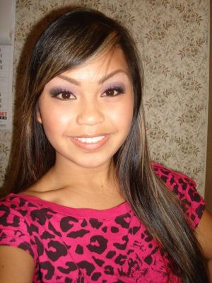 Aug.2009 My Most Favorite Pink and Purple look I created but could never get it right again... created w/ Hello Kitty Pallete from Mac