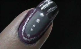 Hello Sailor Nail art ! EASY nail designs for short nails- nail art tutorial beginners