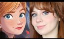 ANNA Frozen 2 Disney Spring Drugstore Makeup Tutorial 2020 | Lillee Jean