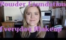 How To: Powder Foundation + Everyday Makeup Tutorial