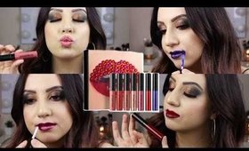 ONLY $40 FOR 7 LIPSTICKS? Smashbox Be Legendary Liquid Lip Vault: LIP SWATCHES AND REVIEW