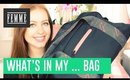 What's in my fitness bag - FEMME