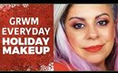 GRWM Everyday Holiday Makeup Over 40