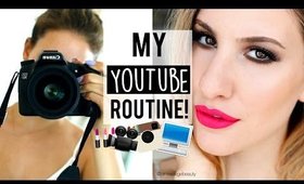 My YOUTUBE ROUTINE 2015 ♡ Filming, Editing, Instagram, Expectations VS Reality | JamiePaigeBeauty