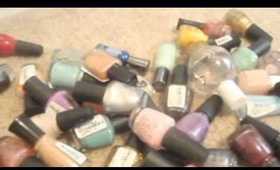 My nail polish collection