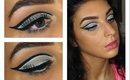 Graphic Black & Baby Blue Liner | Makeup Tutorial ♥