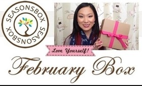 Unboxing SeasonsBox February ♥ Love Yourself!
