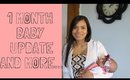 1 month baby update |  Breastfeeding  | Baby milestones | Postpartum update