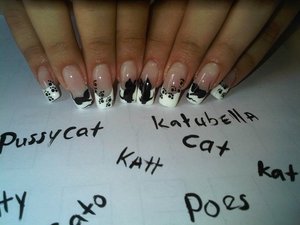 Cats on nails