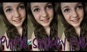Purple Smokey Eye ♡ GRWM