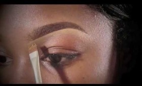 EASY NATURAL LOOKING EYEBROW TUTORIAL