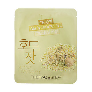 The Face Shop Cereal Walnut And Pine Nut Mask Sheet