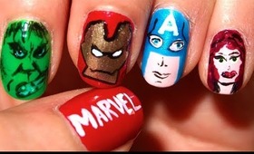 The Avengers Nails