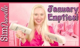 January Empties with SimDanelle!