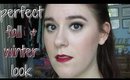 Get Ready With Me: Perfect Fall/Winter Look ~ Matte Eye & Red Lip
