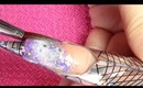 Natasha does nails ♥ Purple Christmas Nail Tutorial