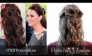 Princess Kate Inspired Half Up Hairstyle | Pretty Hair is Fun & Hair by Lori Collab!!