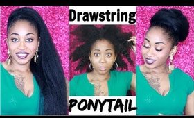 HOW-TO ☆ Drawstring Ponytail On Natural Hair