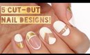 5 PERFECT Ways To Wear NEGATIVE SPACE Nails!