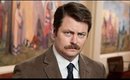 Nick Offerman / Ron Swanson performing "5,000 Candles in the Wind"