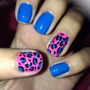 Cheetah Nails(:
