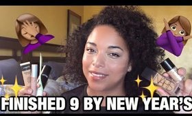 FINISH 9 BY NEW YEAR'S  Update #1 w/ Kristen Kay | PROJECT PAN 2017 | MelissaQ