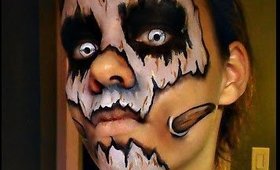 Halloween Series 2015: Voodoo Mask Face Paint Tutorial
