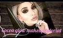 Cocoa Glow Glam Makeup Tutorial ( joeur essentials palette ) | Lorielizabethx