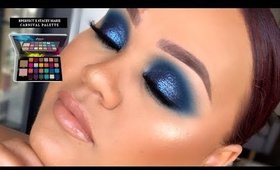 YA BLUE IT OUTTA THE WATER SIS!  Blue Smokey Eye Tutorial | BPerfect X Stacey Marie Carnival Palette