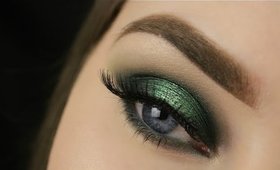 St. Patrick's Day Green Spotlight Smokey Eye | Makeup Geek