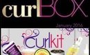 Curlkit vs Curlbox Jan 2016 plus GIVEAWAY!